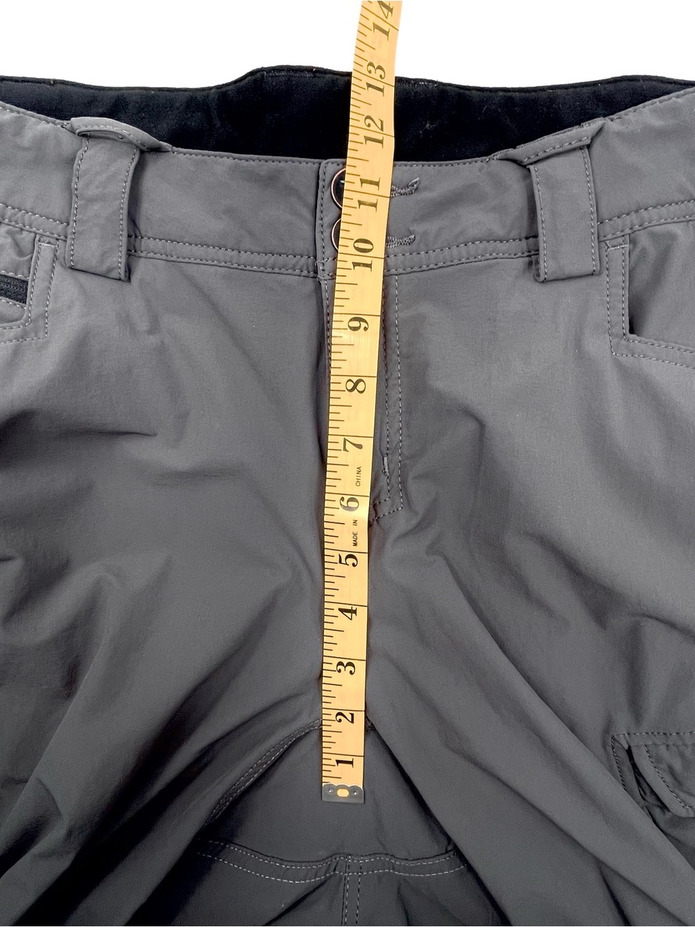 TRUEWERK T1 Women's Workpants Gray Zip Pockets Workwear Stretch Size 14 Long - Picture 12 of 13